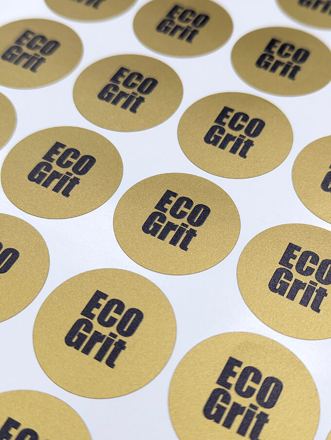 Золоті наліпки друк Уф - Київ